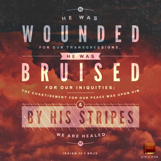 He was wounded for our transgressions. He was bruised for our iniquities... to download the artwork, please click on the picture or <a href="http://blog.youversion.com/vod/" target="_blank">here</a>