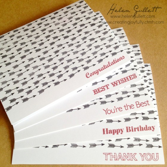One Layer Card by Helen Gullett | www.helengullett.com #handmadecard #closetomyheart #ctmh #stamping #embossing